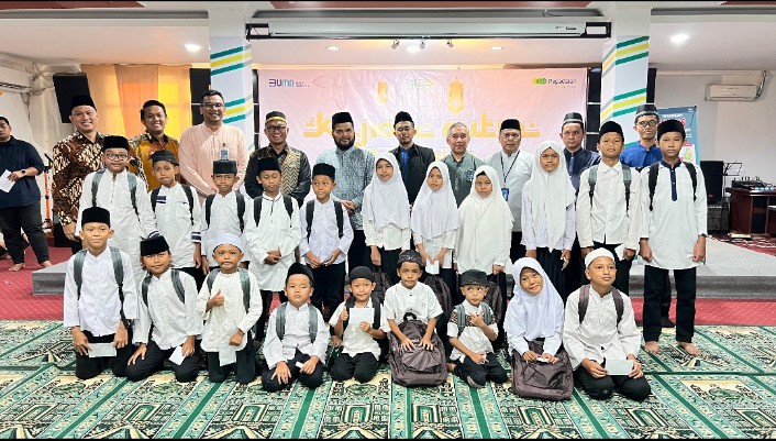 Pegadaian Kanwil 1 Medan Sambut Tahun Baru 1447 H, Gelar Kajian Rohani Islam dan Santunan Anak Yatim Piatu