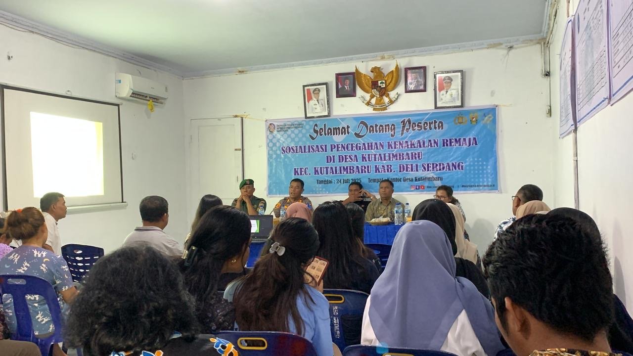 Polsek Kutalimbaru Gandeng Warga Cegah Kenakalan Remaja