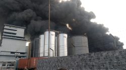PT Agro Raya Mas Belawan Terbakar