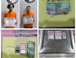 Polisi Ringkus Dua Pengedar Sabu di Jalan Kenanga Sari Selayang