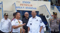 Syah Afandin Tinjau Pertandingan PORKAB