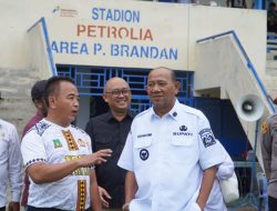 Syah Afandin Tinjau Pertandingan PORKAB