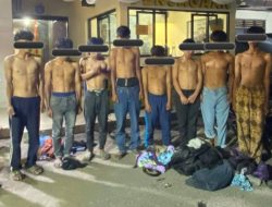 Polres Tanah Karo Amankan 10 Remaja yang Hendak Tawuran