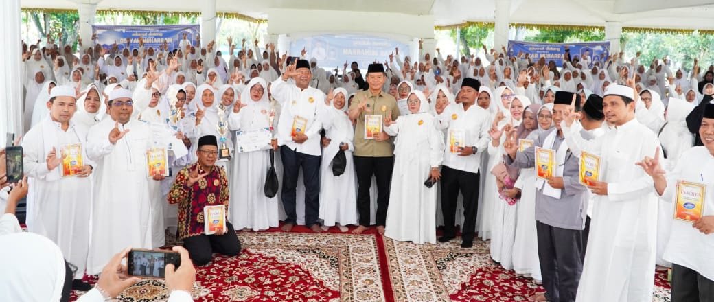 Bupati Langkat Zikir Akbar Bersama Masyarakat
