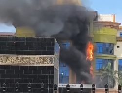 Gedung Asrama Haji Medan Terbakar