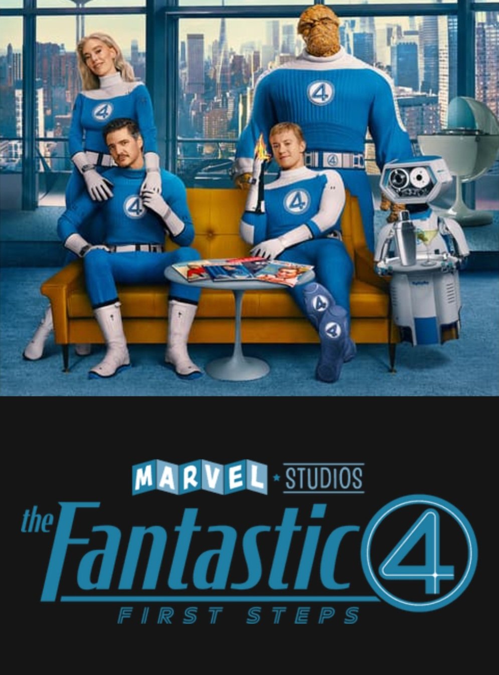 Tampil di Bioskop 23 Juli, The Fantastic Four Babak Baru Keluarga Super