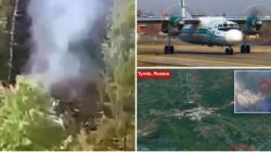 Pesawat Rusia Hilang Ditemukan Terbakar, 43 Penumpang Diduga Tewas