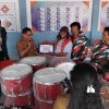Dukung Ekstrakurikuler, LMP Karo Bantu Alat Drumband ke SMPN 1 Kabanjahe