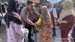 Polsek Medan Timur Gelar Gerakan Pangan Murah di Pasar Sentosa Baru