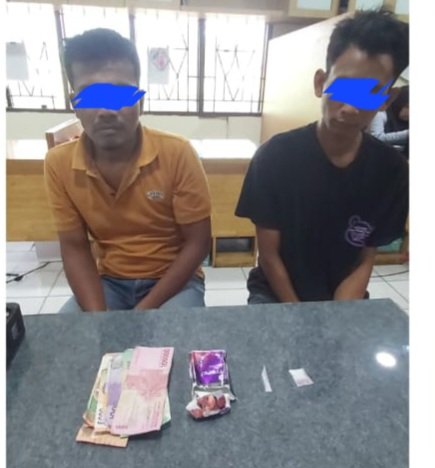 Dua Pengedar Sabu di Jalan Meteorologi Diamankan