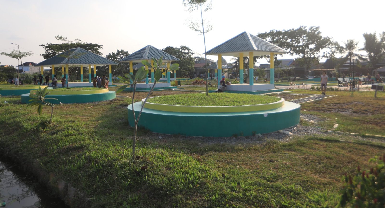 Rico Waas Minta Kawasan Kolam Retensi Martubung Dijaga dan Dirawat