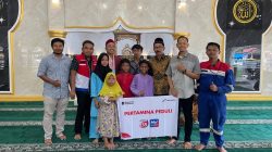Pertamina Patra Niaga Regional Sumbagut Salurkan Santunan Kepada 207 Anak Yatim