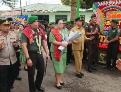 Letkol Inf Robert B. Herdian Panjaitan Jabat Dandim 0205/TK