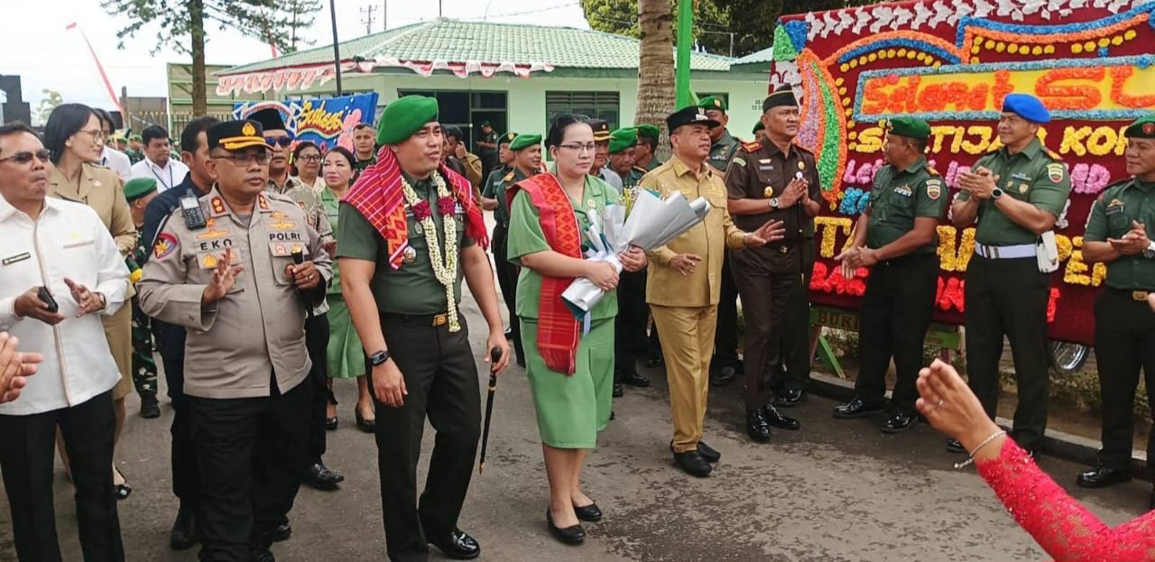 Letkol Inf Robert B. Herdian Panjaitan Jabat Dandim 0205/TK