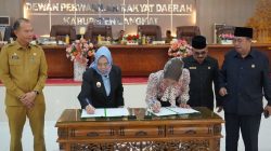 DPRD Langkat Sahkan Ranperda RPJMD Tahun 2025-2029 Menjadi Perda