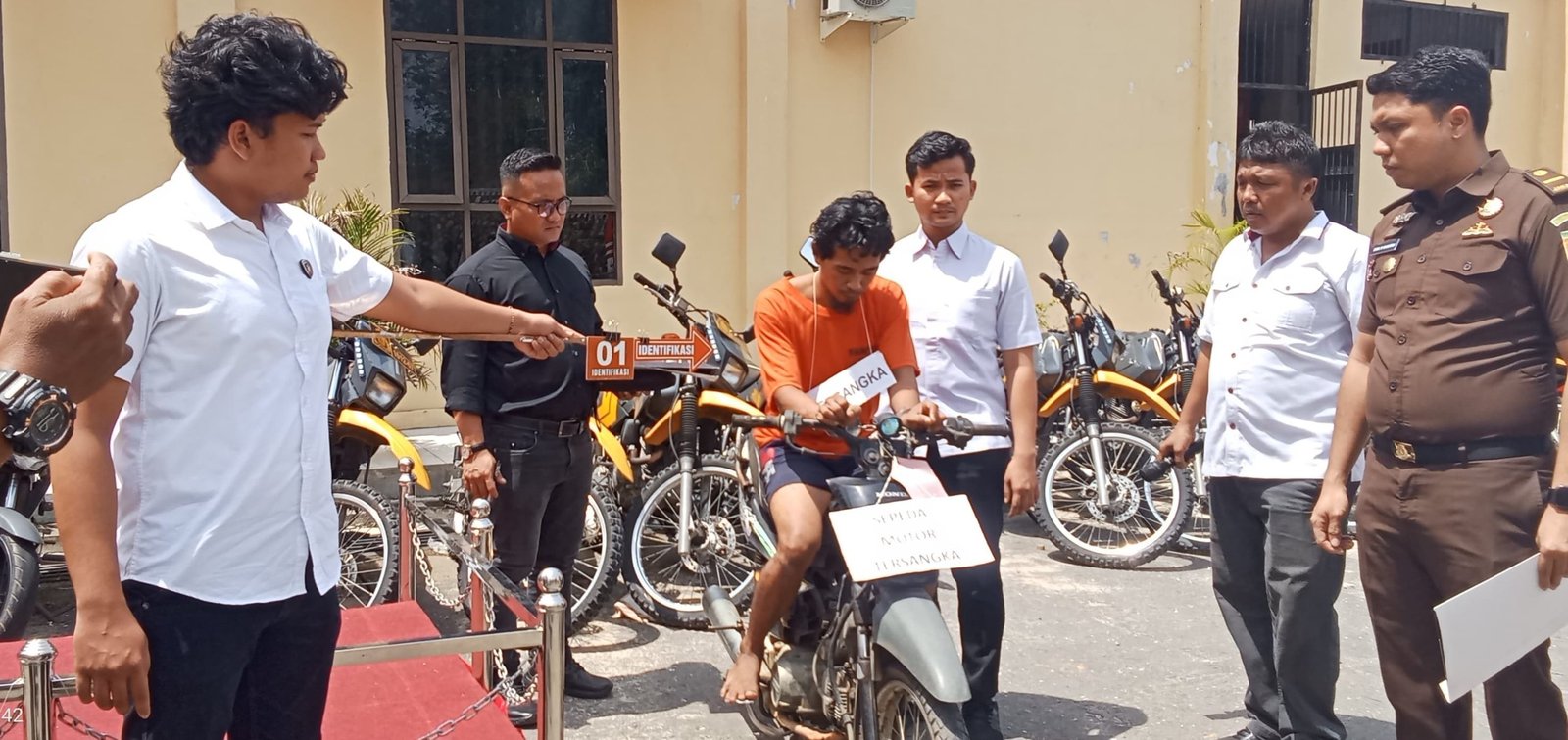 Polres Labusel Reka Ulang Perampokan Sawit Disertai Pembunuhan