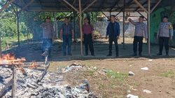 GSN, Polsek Kutalimbaru Bakar Bangunan Sarang Narkoba