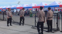 Polda Sumut All Out Amankan Event Internasional Aquabike dan F1 Powerboat di Balige