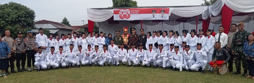 Khidmat, Upacara Peringatan HUT ke-80 RI di Kecamatan Namorambe