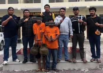 Sat Reskrim Polres Tanah Karo Tangkap 2 Pencuri