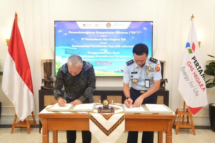 Semangat Efisiensi, Pemakaian Gas Bumi PGN di Kemenhan dan TNI Jalan Terus