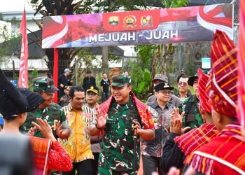 Pangdam I/BB Tutup TMMD ke-125 di Karo, Warga padati Lapangan Upacara