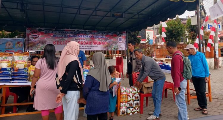 Karo Merdeka Festival Meriahkan HUT ke-80 RI dengan Parade Drumband dan Pasar Murah