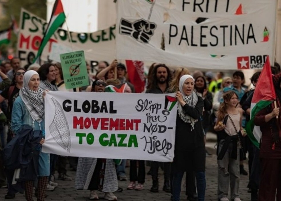 Ratusan Ribu Massa di Eropa Unjuk Rasa Menentang Kekejaman Israel di Gaza