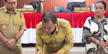 Pemkab dan DPRD Karo Tandatangani Nota Kesepakatan Perubahan KUA & PPAS APBD Tahun 2025