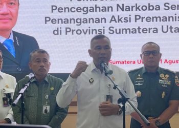 Kemenko Polkam Soroti Peredaran Narkoba di Sumut