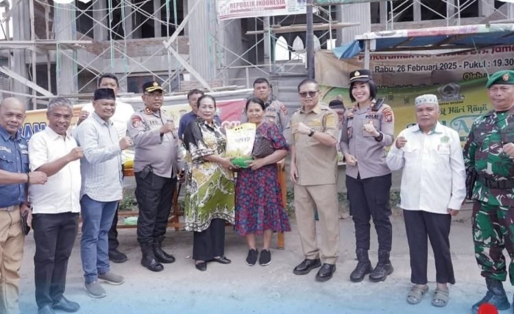 Wakil Bupati Karo Hadiri Gerakan Pangan Murah Polres dan Perum Bulog