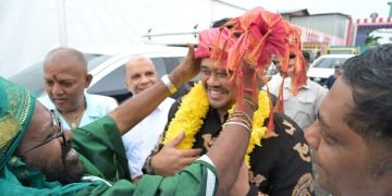 Peresmian Kuil Shri Raja Rajesvari, Ini Harapan Bobby Nasution untuk Umat Hindu