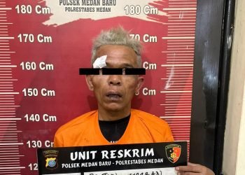 Polsek Medan Baru Tangkap Pelaku Curanmor di Jalan Abdullah Lubis