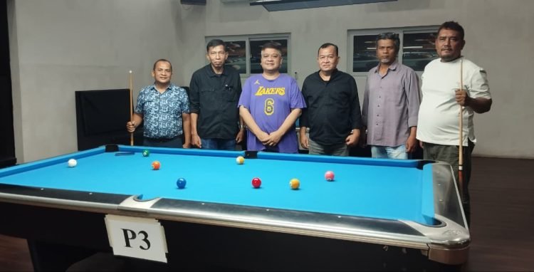 Digelar 12-13 September, Salomo Pardede Dukung Turnamen Biliar Wartawan