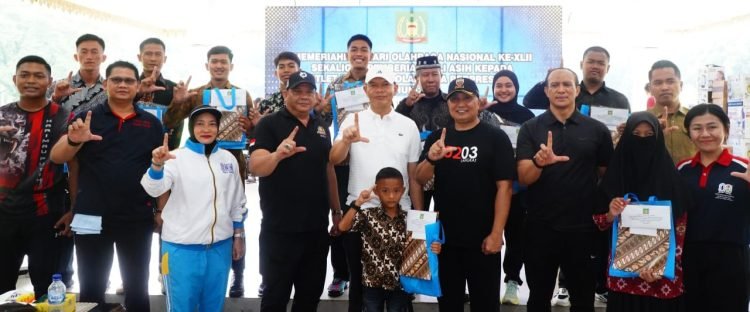 Semarakkan Haornas ke-42, Pemkab Langkat Selenggarakan Jalan Santai dan Apresiasi Atlet Berprestasi