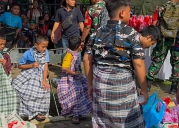 Dalam Rangka HUT TNI Ke-80, PLN Indonesia Power UBP Jalin Silahturahmi dengan Pemberian Santunan