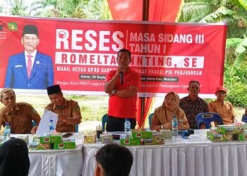 Warga Securai Utara Minta Normalisasi Sungai dan Pembuatan Tanggul Saat Reses Romelta Ginting