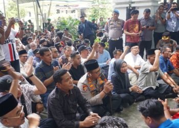 DPRD Langkat Terima Aksi Damai Mahasiswa Terkait Kenaikan Tunjangan DPR RI