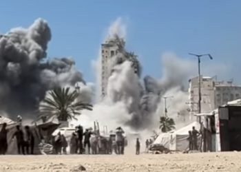 Targetkan Bangunan Bertingkat Tinggi, Israel Hancurkan Menara Tinggi di Gaza