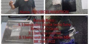 Polrestabes Medan Tangkap 2 Sindikat Pengedar Sabu 