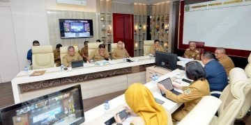 Rakor Bersama Mendagri, Wagub Sumut Instruksikan Jajaran Tingkatkan Koordinasi dan Kolaborasi