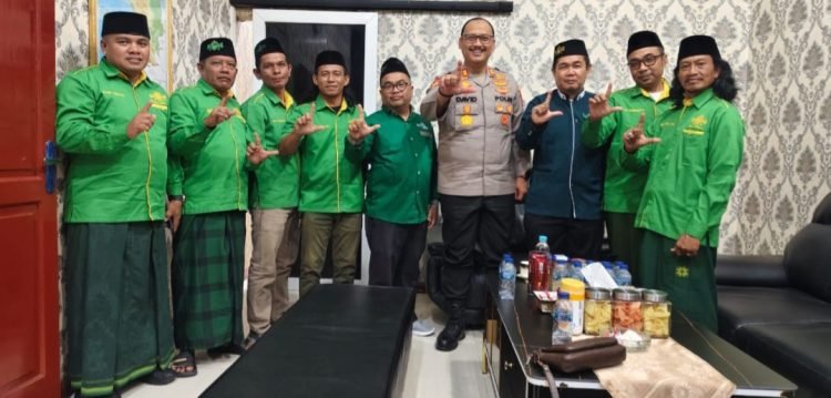 Kapolres Langkat Terima Audiensi PC. NU, Perkuat Sinergi Jaga Kamtibmas
