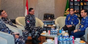 Rico Waas Perkuat Koordinasi dan Sinergi Jaga Keamanan Laut dari Peredaran Narkoba