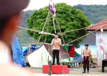 Bupati Pakpak Bharat Buka Perjusami Kwarcab Pramuka