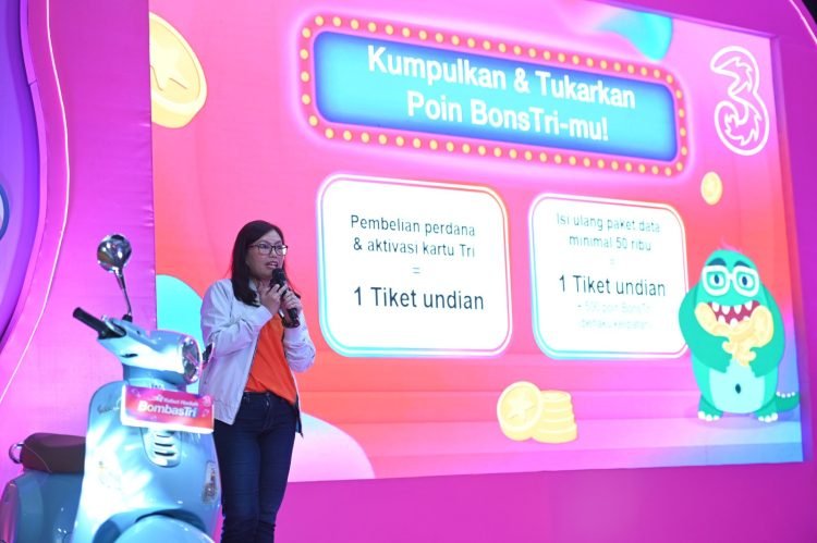 Apresiasi Pelanggan, Tri Gelar BombasTri 2025 dengan Konsep ‘Double Kesempatan Menang’