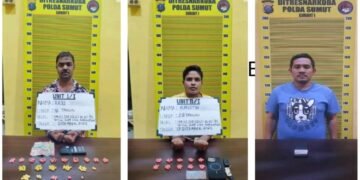Polda Sumut Tangkap Oknum Brimob dan Dua Sindikat Pengedar Narkoba
