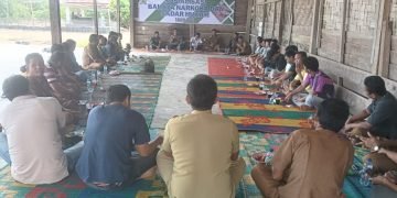 Polsek Mardingding dan Forkopimca Laubaleng Sosialisasi Bahaya Narkoba dan Sadar Hukum