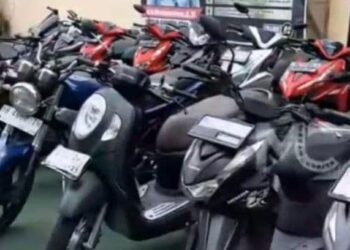 Polsek Medan Timur Gerebek Rumah Penyimpanan Motor