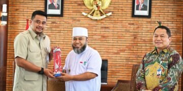 Terima Gubernur Bengkulu, Bobby Nasution Ajak Kolaborasi