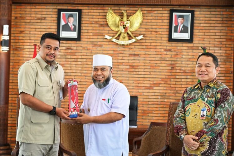 Terima Gubernur Bengkulu, Bobby Nasution Ajak Kolaborasi